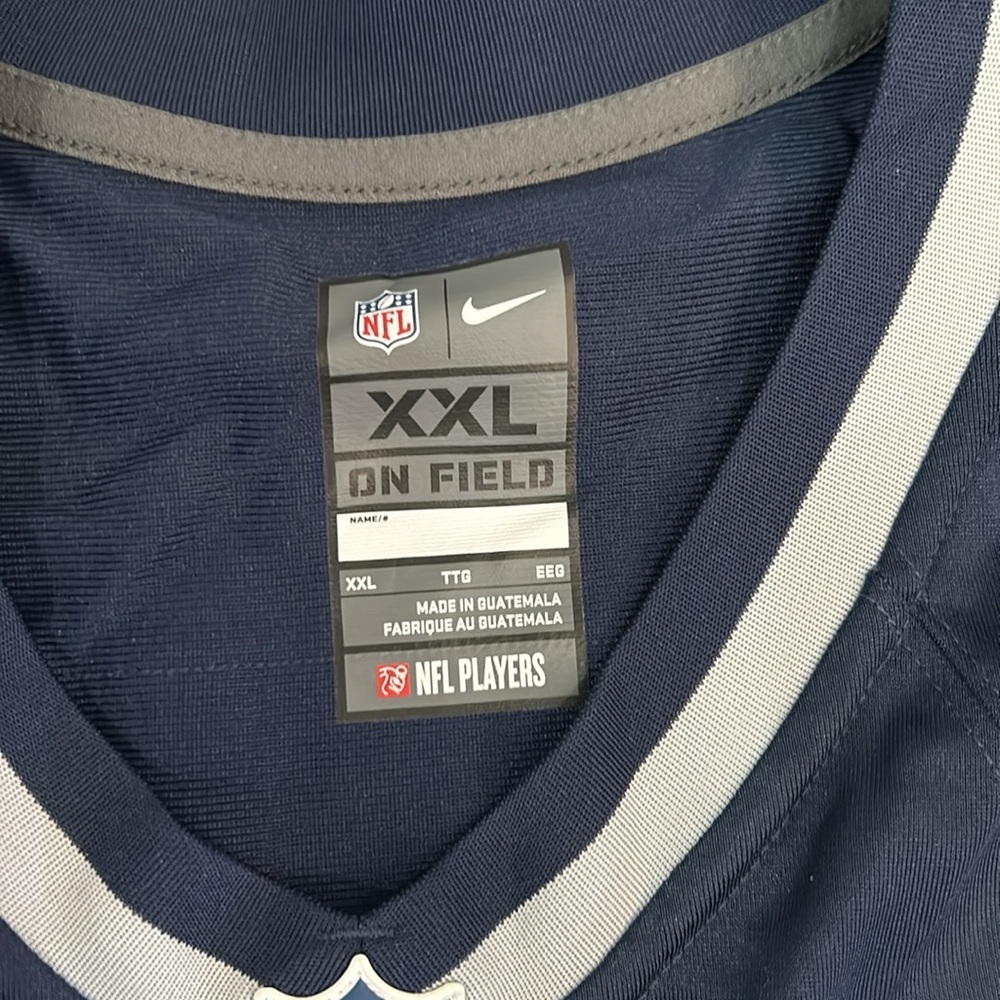 Dion Lewis #33 New England Patriots Jersey Men’s XXL NWT - Picture 6 of 6